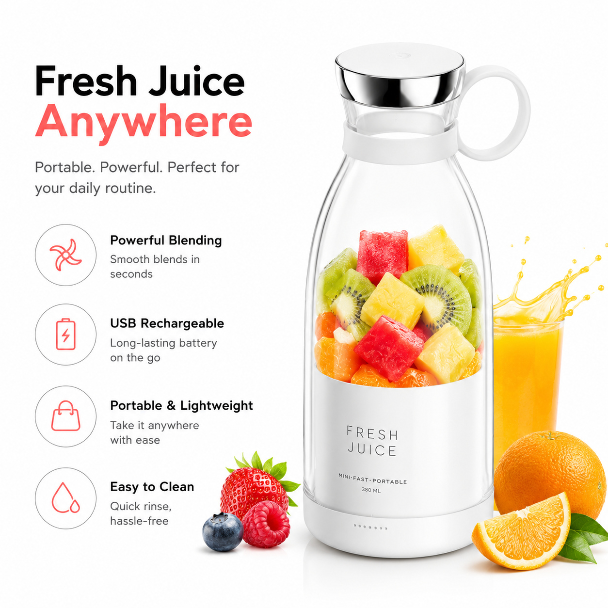 Mixlure™ - Portable Blender